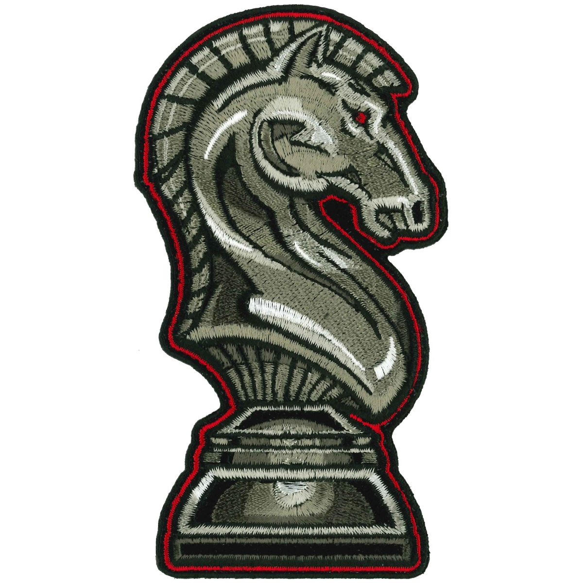 PPQ2033 3 x 5 in. White Knight Patch - Multi Color
