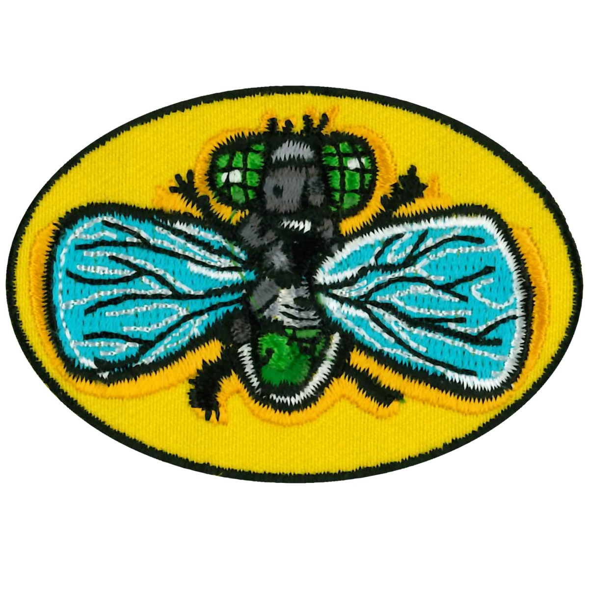 PPQ2050 2.5 x 2 in. Fly Patch - Multi Color