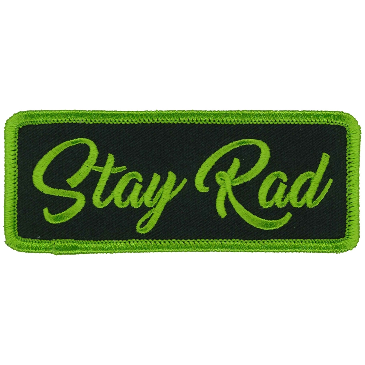 PPW1005 4 x 2 in. Stay Rad Patch - Multi Color