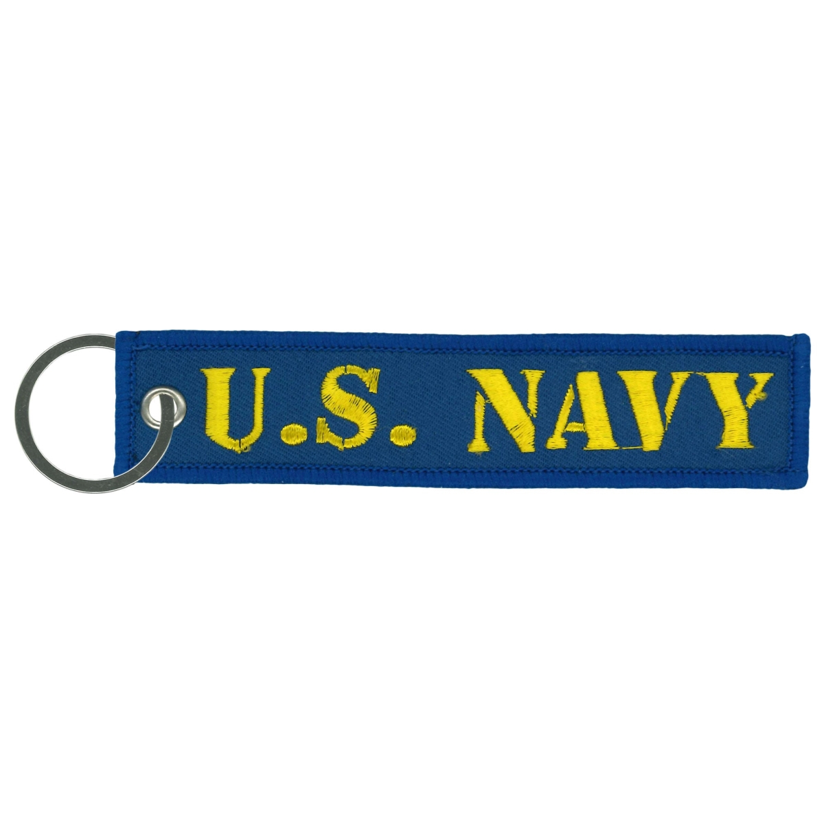 KCH8007 1 x 5 in. U.S. Navy Veteran Keychain Fob - Multi Color