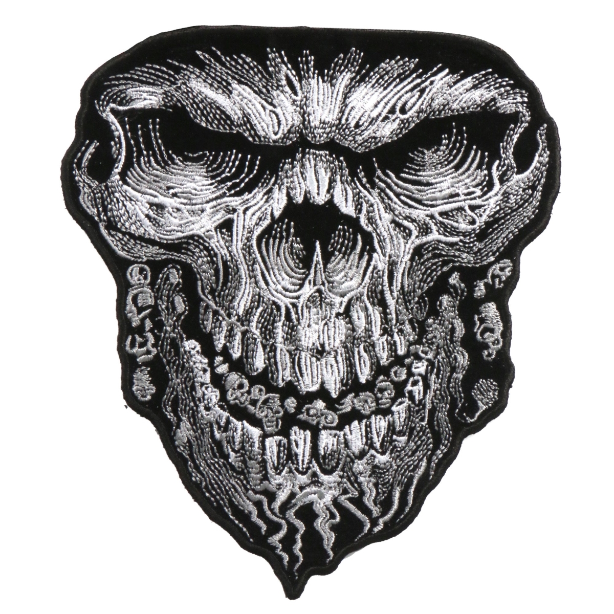 PPA7115 5 x 6 in. Giant Skull Patch - Multi Color