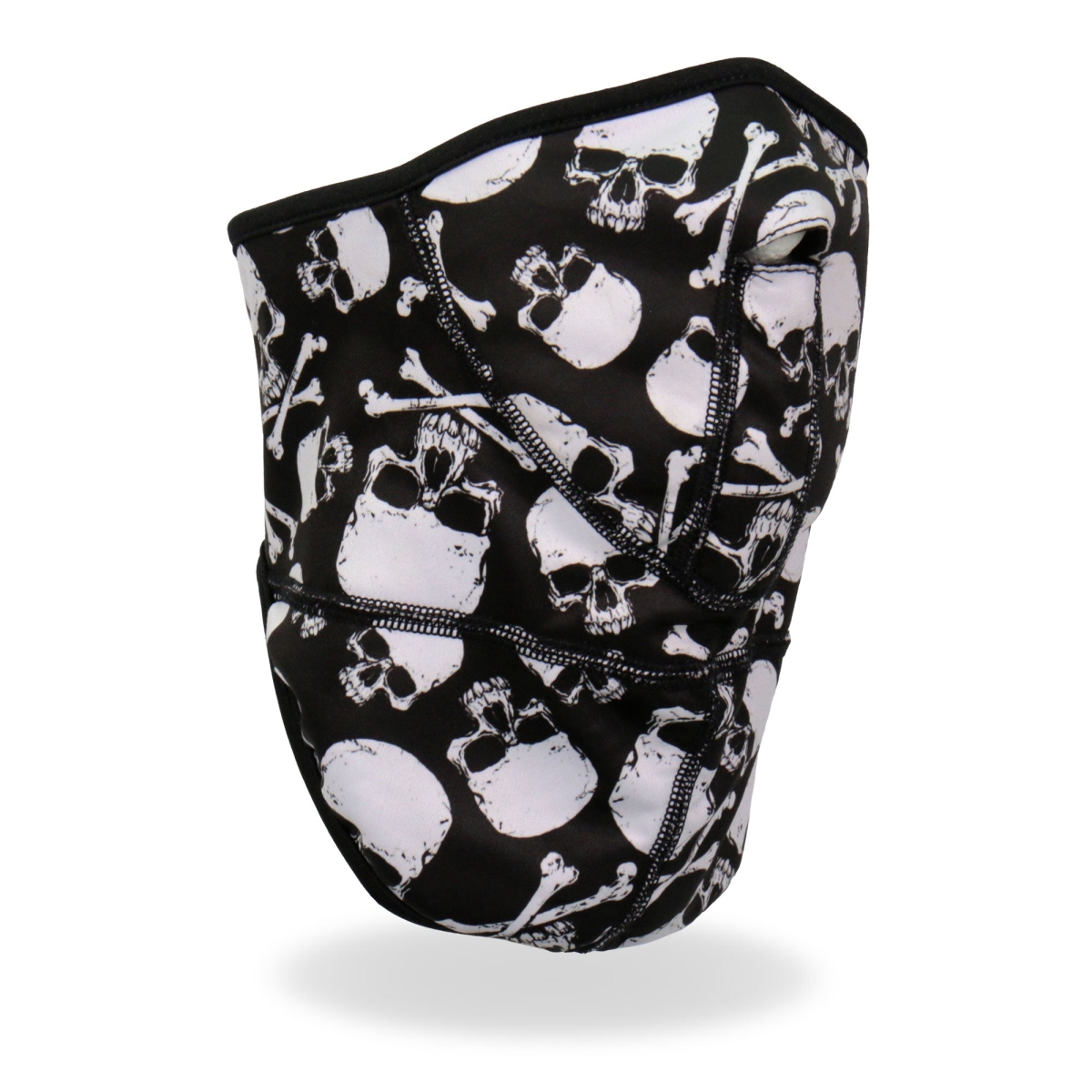 FWC2003 Skull & Crossbones Face Wrap Neck Warmer - Multi Color - One Size Fits Most