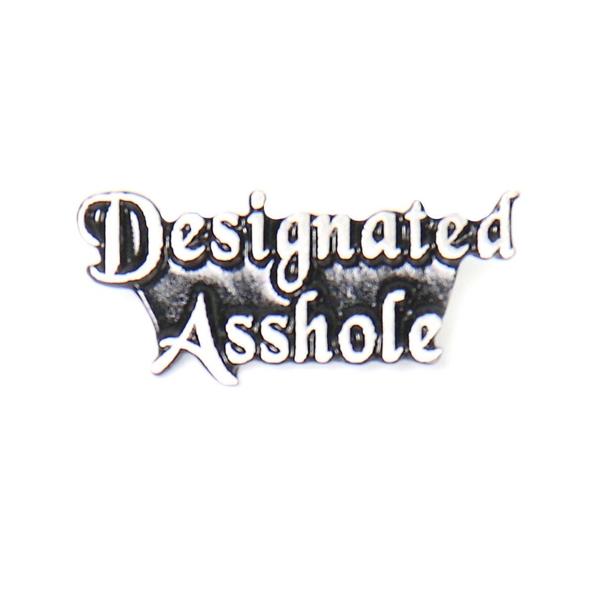 pna1052 Designated Asshole Pin - Pewter