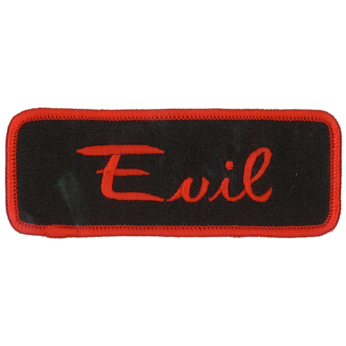 PPL9019 4 x 2 in. Evil Patch - Black & Red