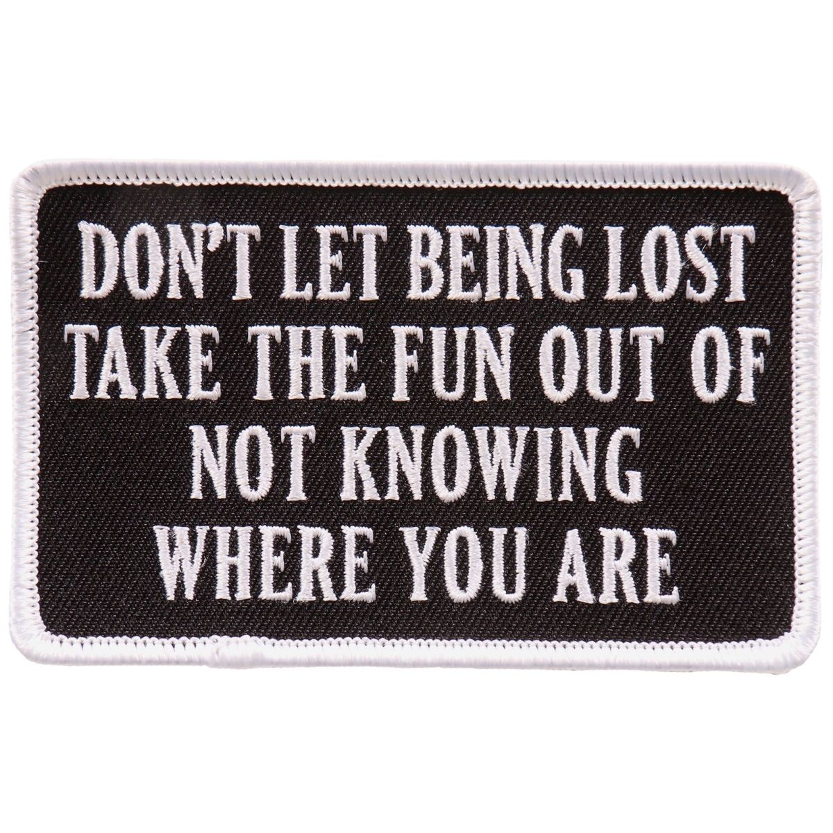 PPL9720 4 x 3 in. Being Lost Patch - Multi Color
