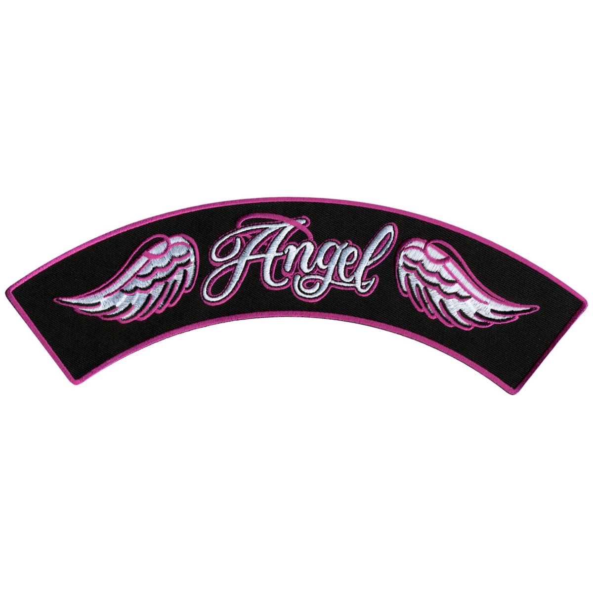 PPM4109 10 x 2 in. Angel Top Rocker Patch - Multi Color