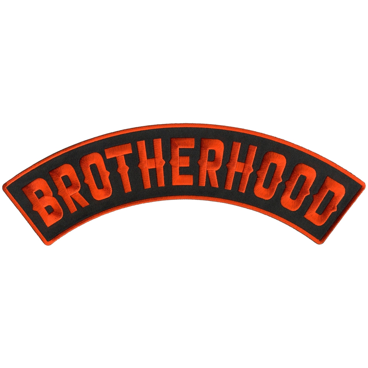 PPM4115 12 x 3 in. Brotherhood Top Rocker Patch - Multi Color