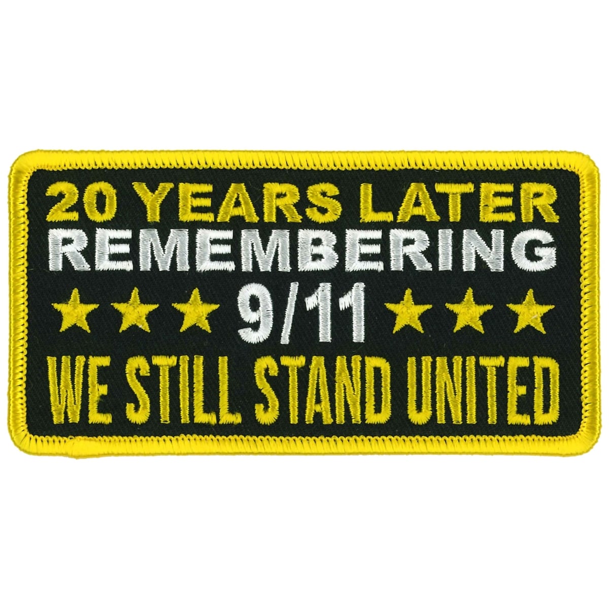 PPL9881 4.5 x 2.25 in. 9-11 Still United Patch - Multi Color