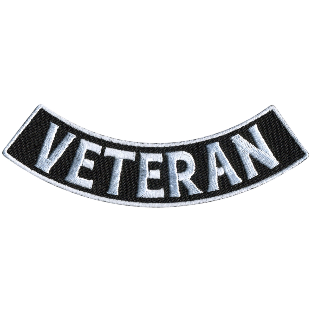 PPM5178 4 x 1 in. Veteran Bottom Rocker Patch - Multi Color