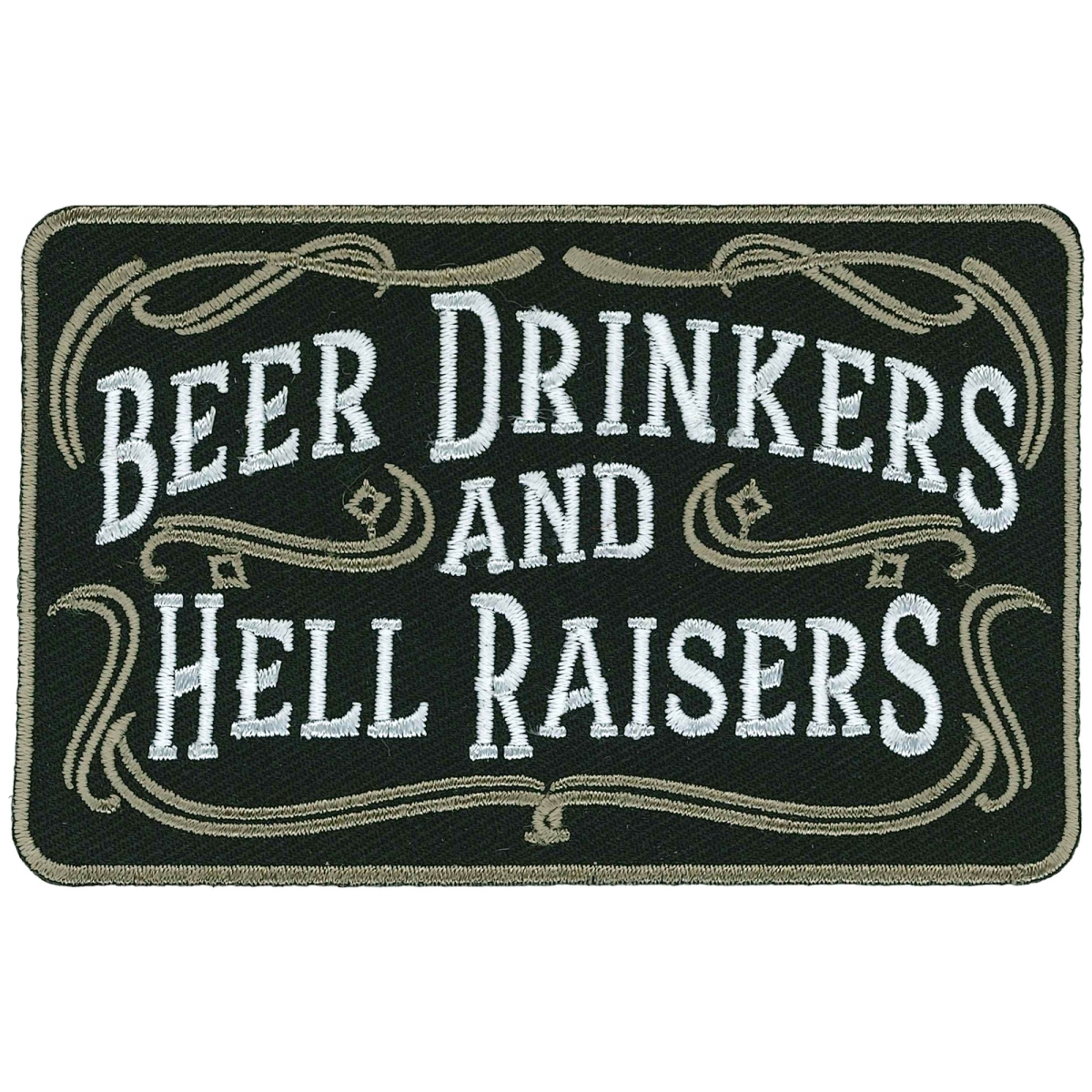 PPL9937 4 x 2.5 in. Beer Drinkers & Hell Raisers Patch - Multi Color