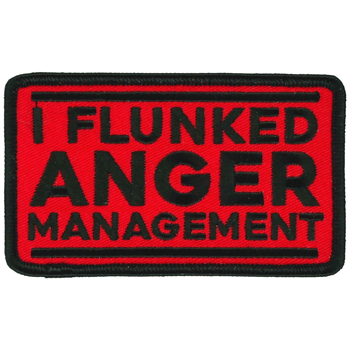 PPL9944 4 x 3 in. Anger Management Patch - Multi Color