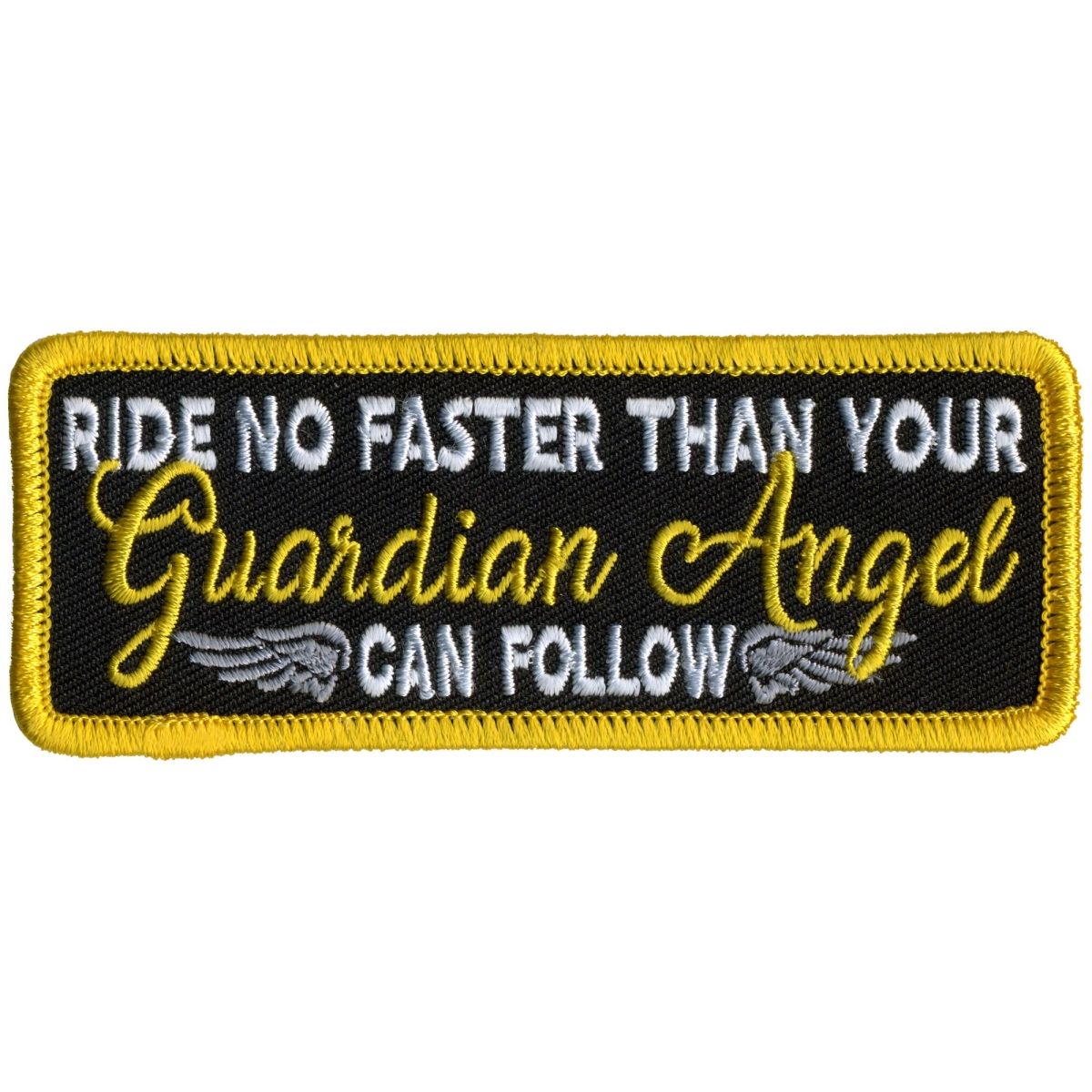 PPL9958 4 x 2 in. Guardian Angel Patch - Multi Color