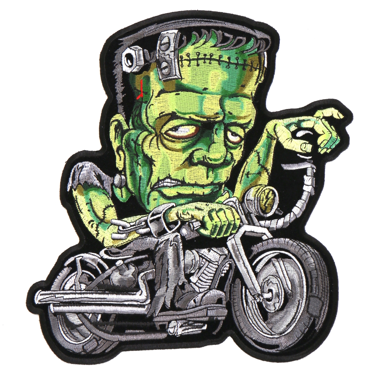 PPA7743 3 x 4 in. Frankies Sled Patch - Multi Color
