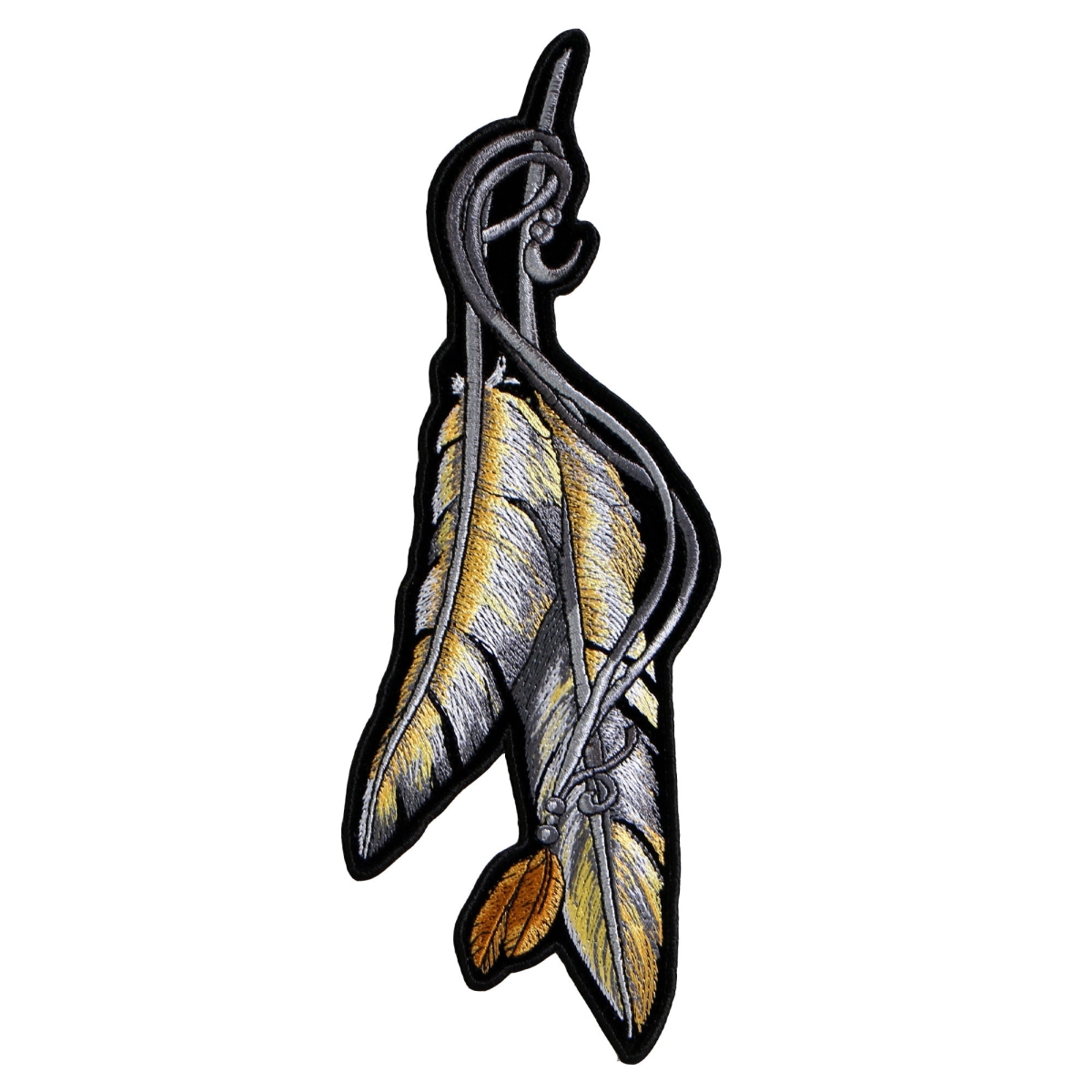 PPA8020 2 x 5 in. Feather Patch - Multi Color