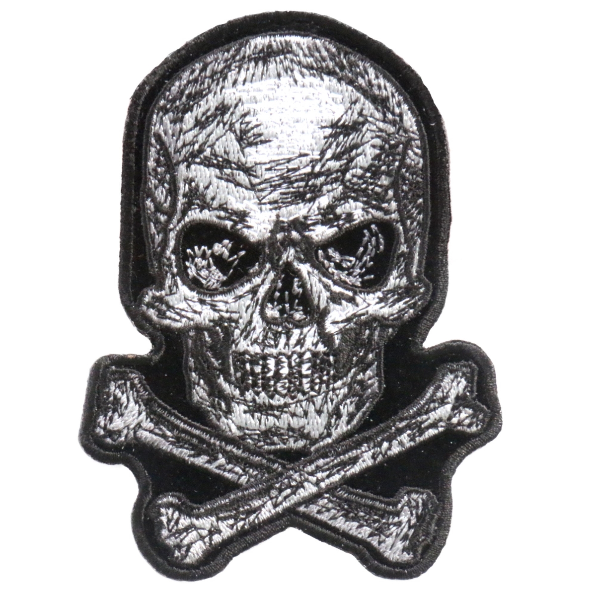PPA9693 3 x 4 in. Scratch Skull Patch - Multi Color
