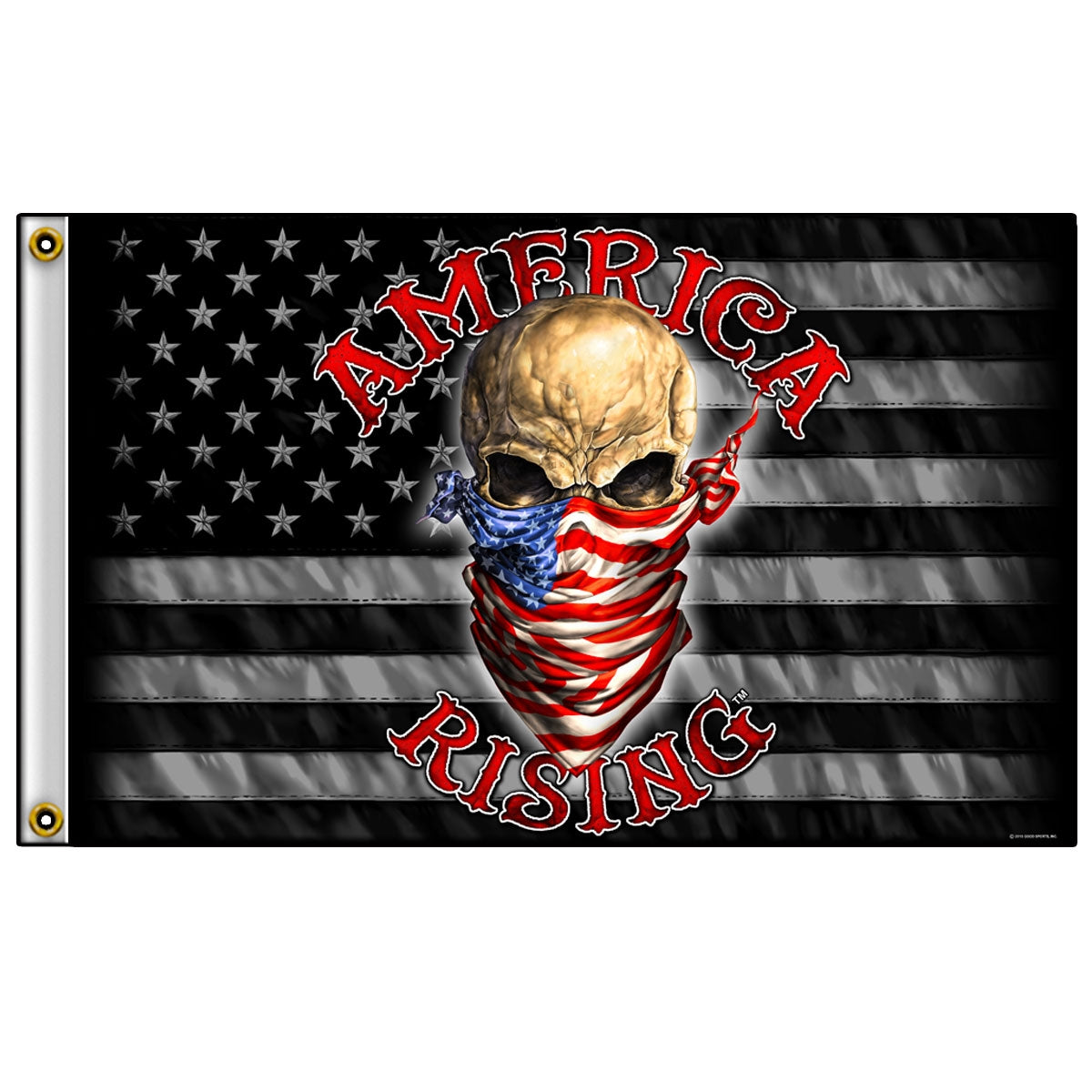 fga1071 3 x 5 ft. America Rising Flag