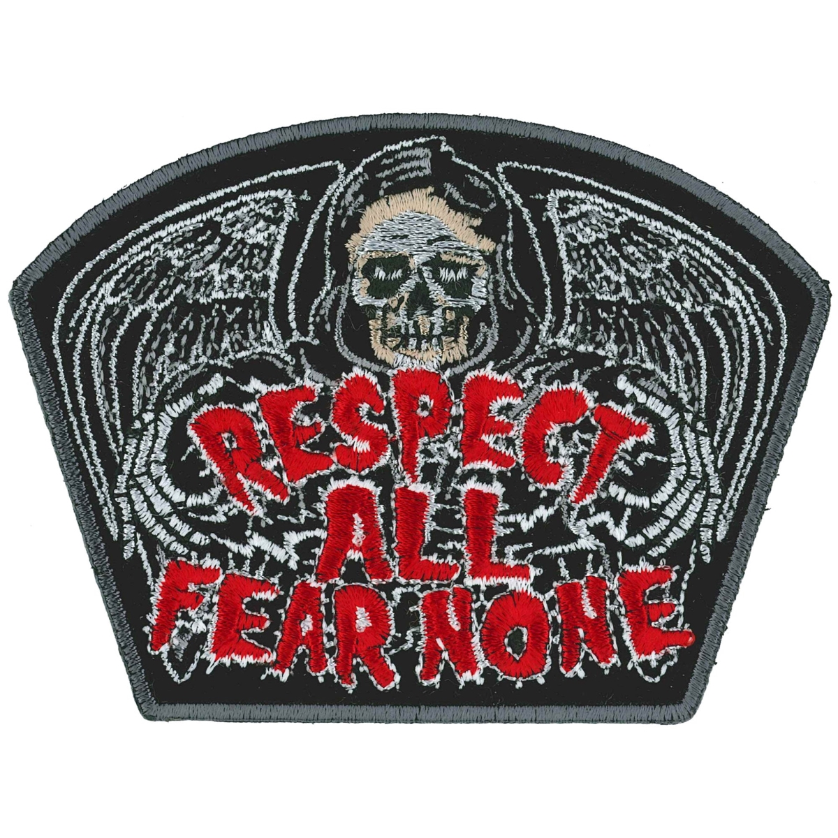 PPQ1990 4 x 3 in. Respect All Fear None Patch - Multi Color