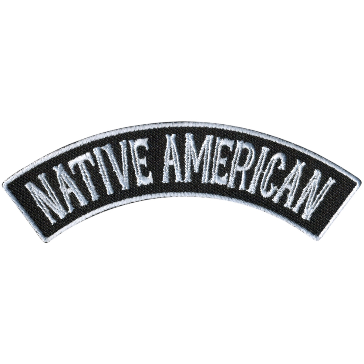 PPM4146 4 x 1 in. Native American Top Rocker Patch - Multi Color