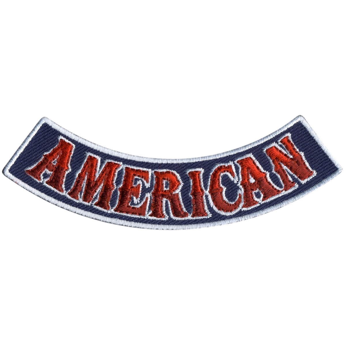 PPM5108 4 x 1 in. American Bottom Rocker Patch - Multi Color