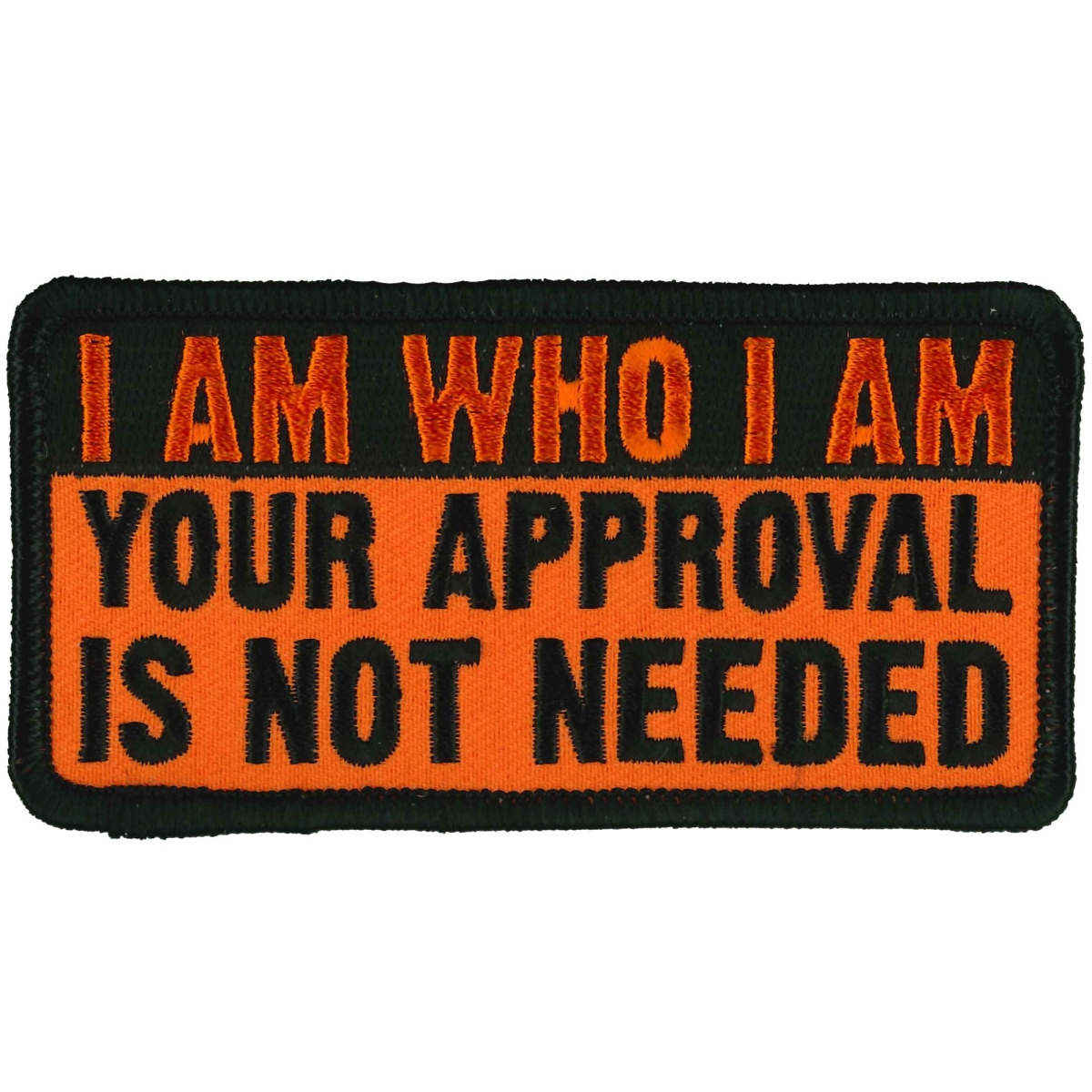 PPW1027 4 x 2 in. Who I Am Patch - Multi Color
