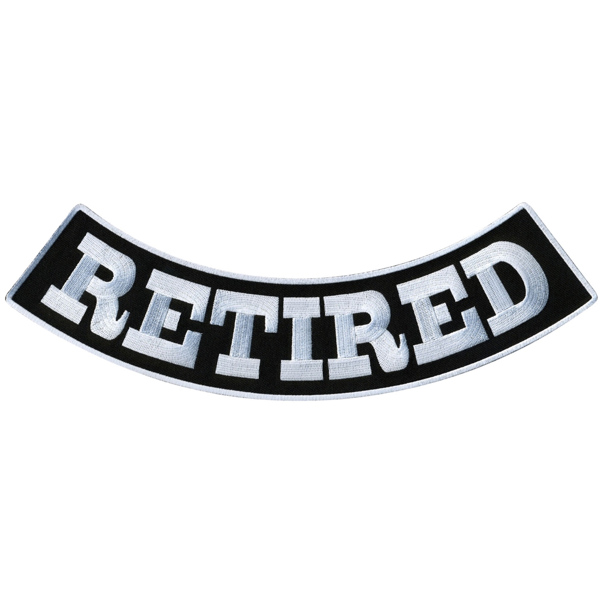 PPM5175 12 x 3 in. Retired Bottom Rocker Patch - Multi Color