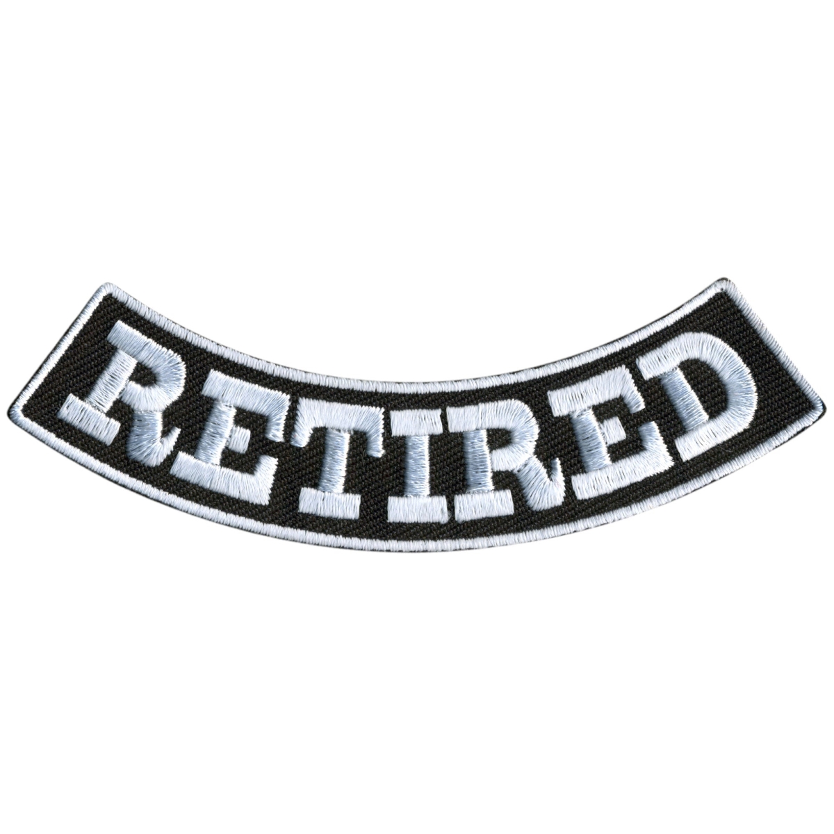 PPM5176 4 x 1 in. Retired Bottom Rocker Patch - Multi Color