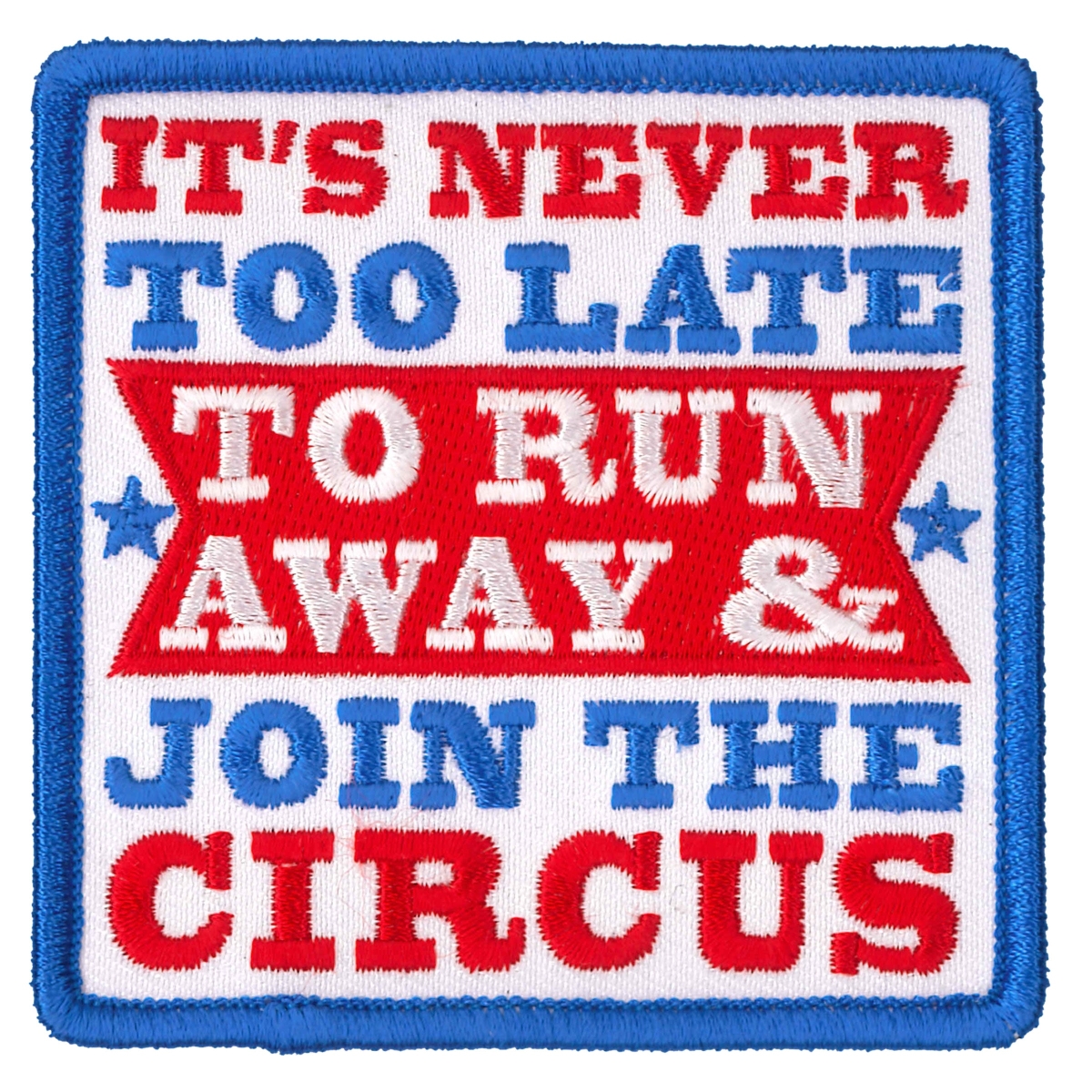 PPL9827 3 x 3 in. Join the Circus Patch - Multi Color