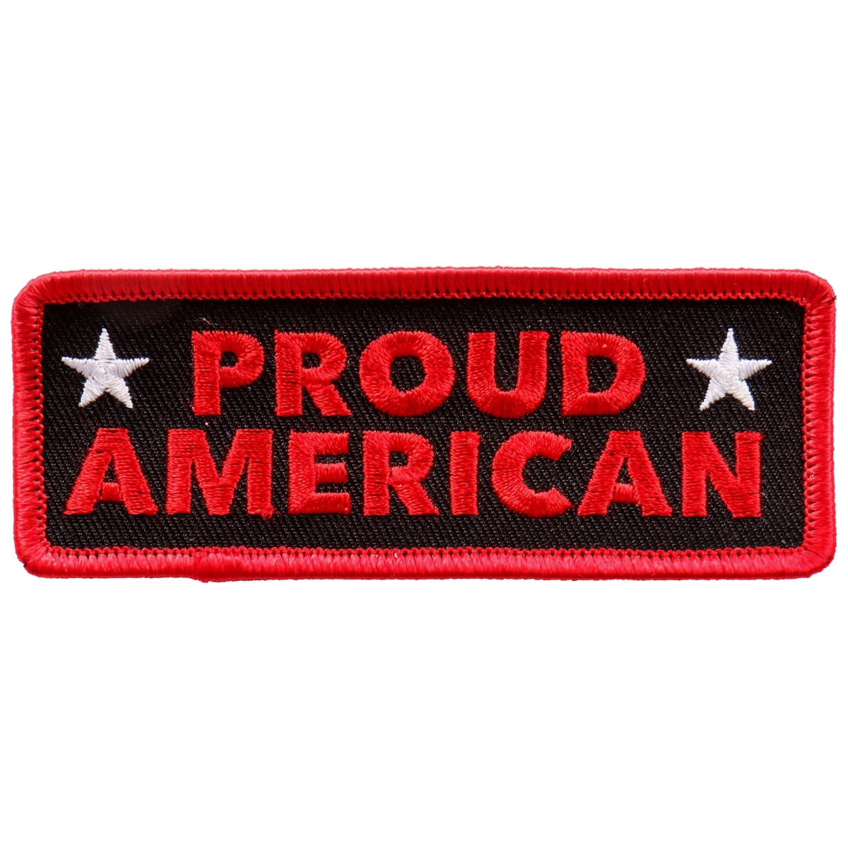 PPL9692 4 x 2 in. Proud American Patch - Multi Color