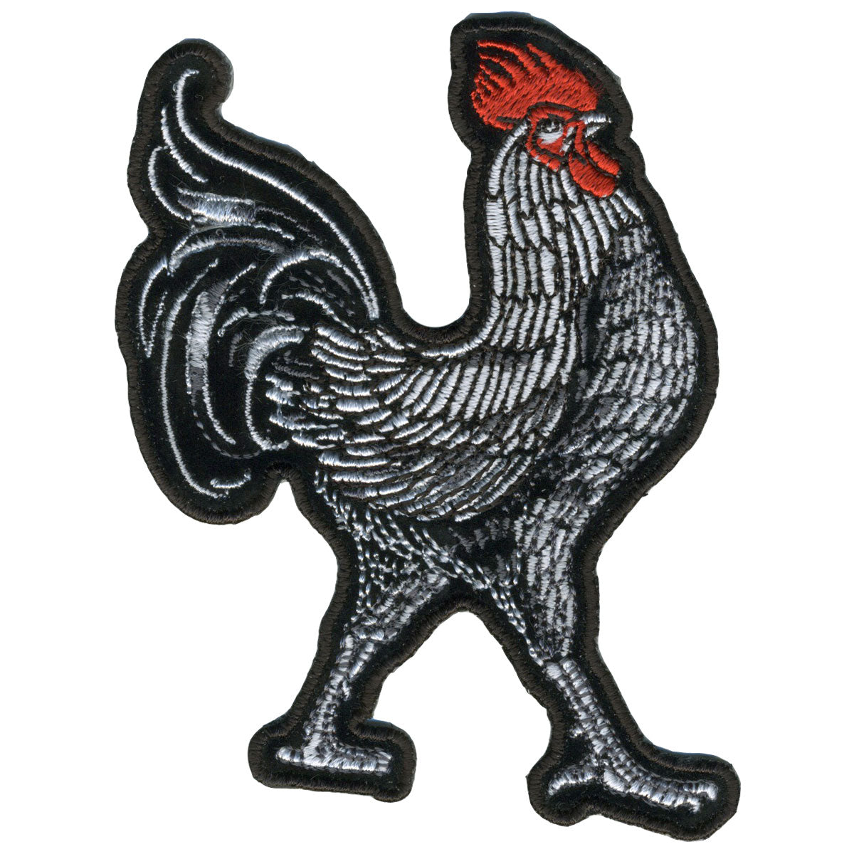 PPA7220 3 x 4 in. Rooster Patch - Multi Color