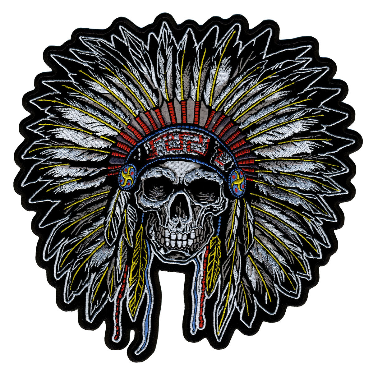 PPA7507 10 x 10 in. Full Headdress Patch - Multi Color