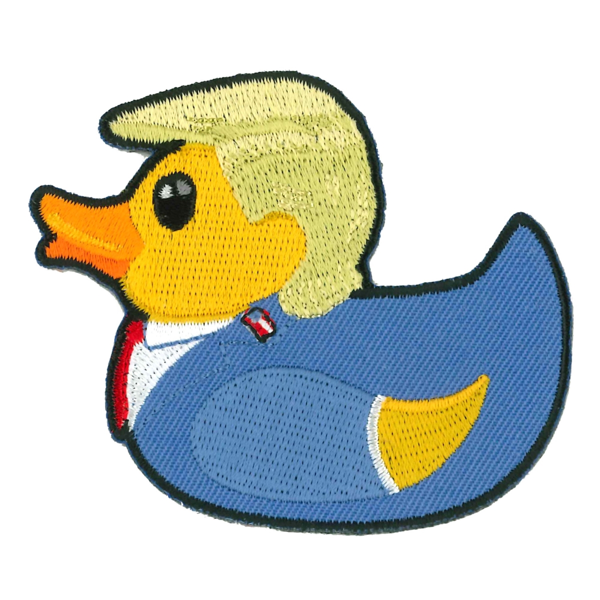 PPQ2240 3 x 2.5 in. Trump Rubber Duck Patch - Multi Color