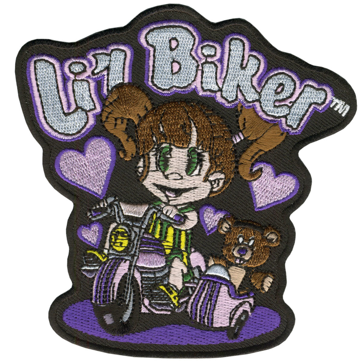 Picture of Hot Leathers PPA3190 4 x 5 in. Lil Biker Patch - Multi Color