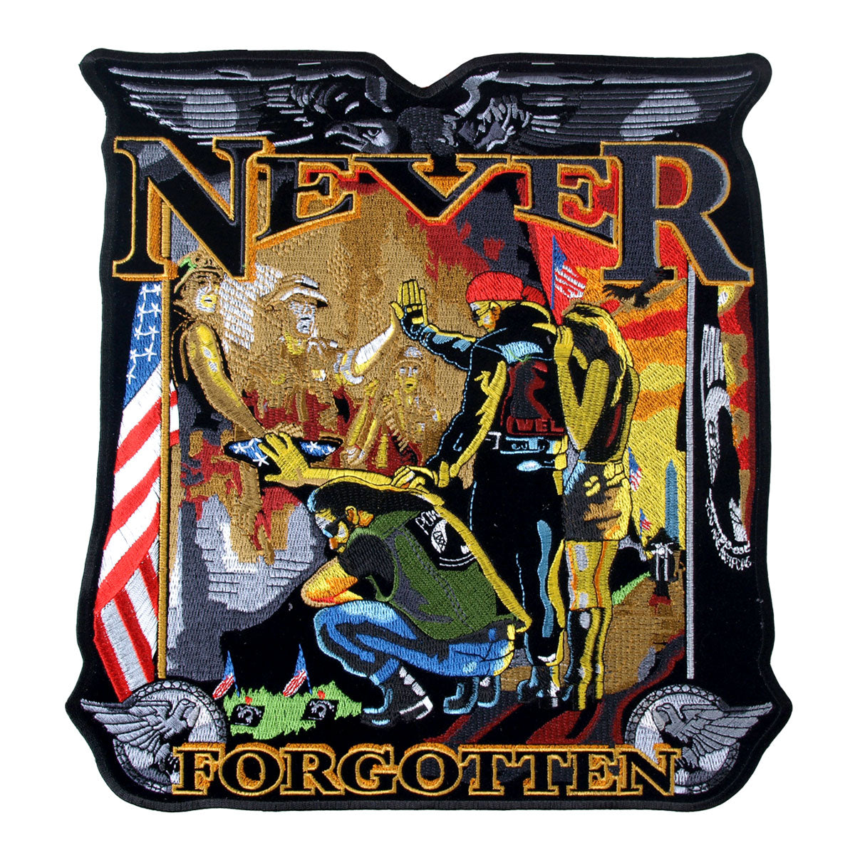 Picture of Hot Leathers PPA4147 11 x 12 in. Vietnam Wall Patch - Multi Color