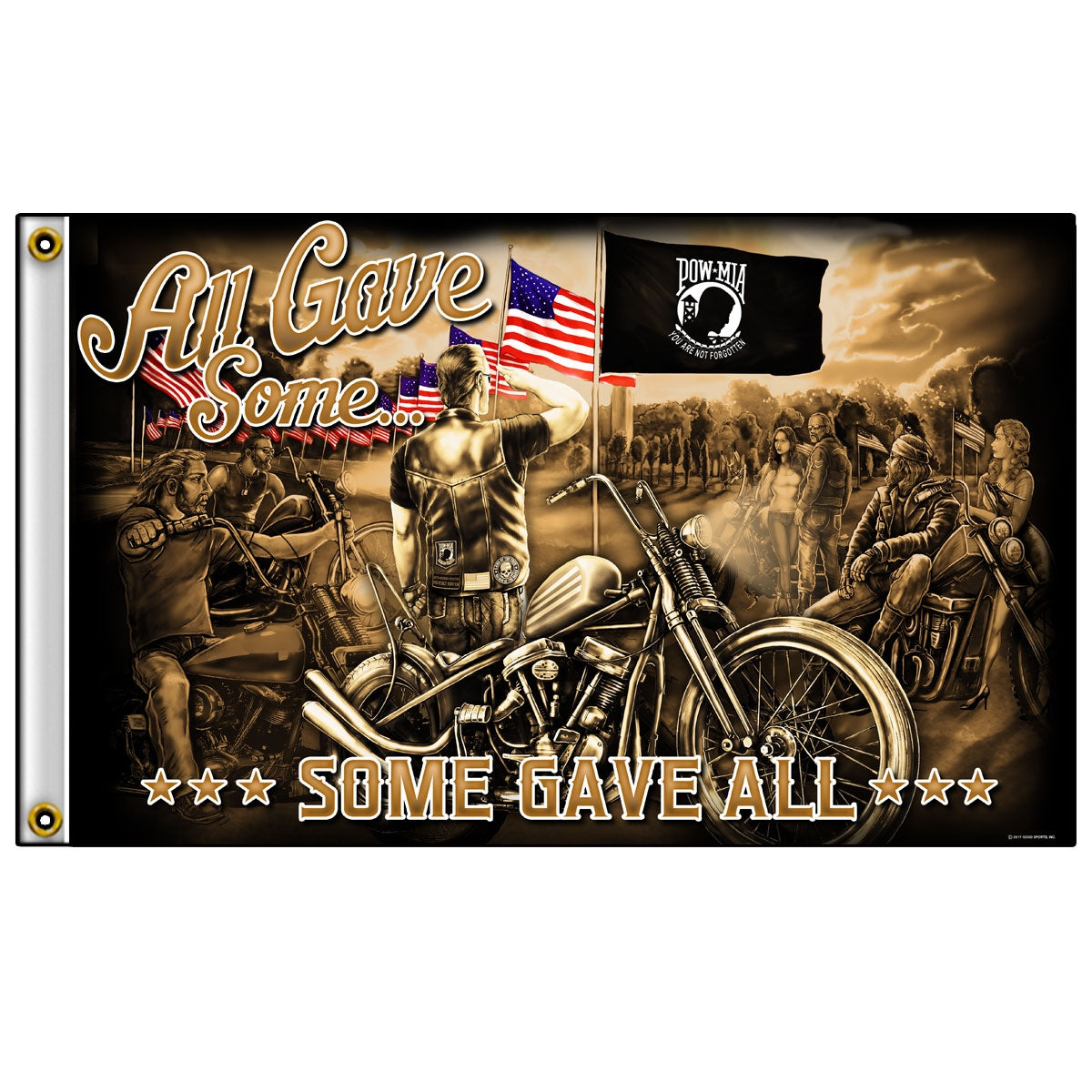 fga1074 3 x 5 ft. Remembrance Flag