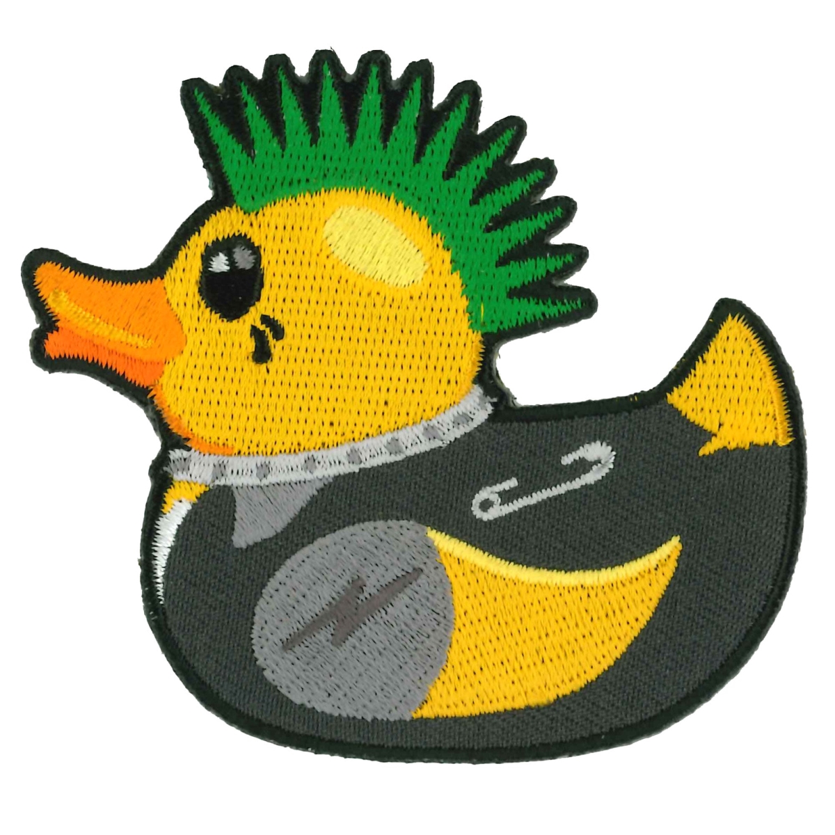 PPQ2230 3 x 2.5 in. Punk Rubber Duck Patch - Multi Color