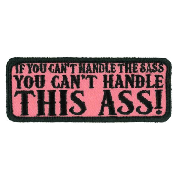 PPW1175 4 x 1.5 in. Handle the Sass Patch - Multi Color