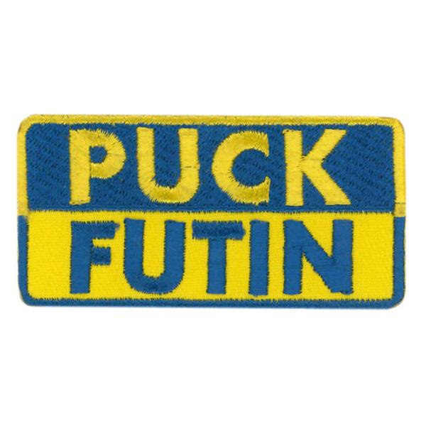 PPW1199 3 x 1.5 in. Puck Futin Patch - Multi Color