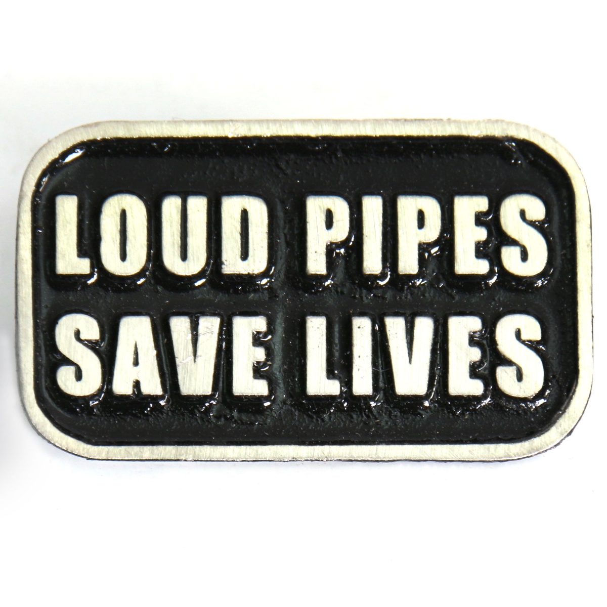 pna1047 Loud Pipes Pin - Pewter