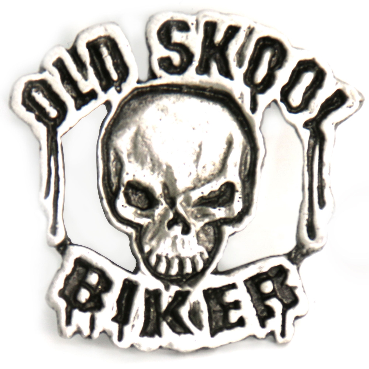 pna1071 Old Skool Pin - Pewter