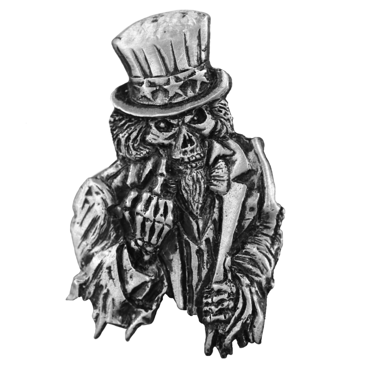 pna1291 Uncle Sam Poster Pin - Pewter