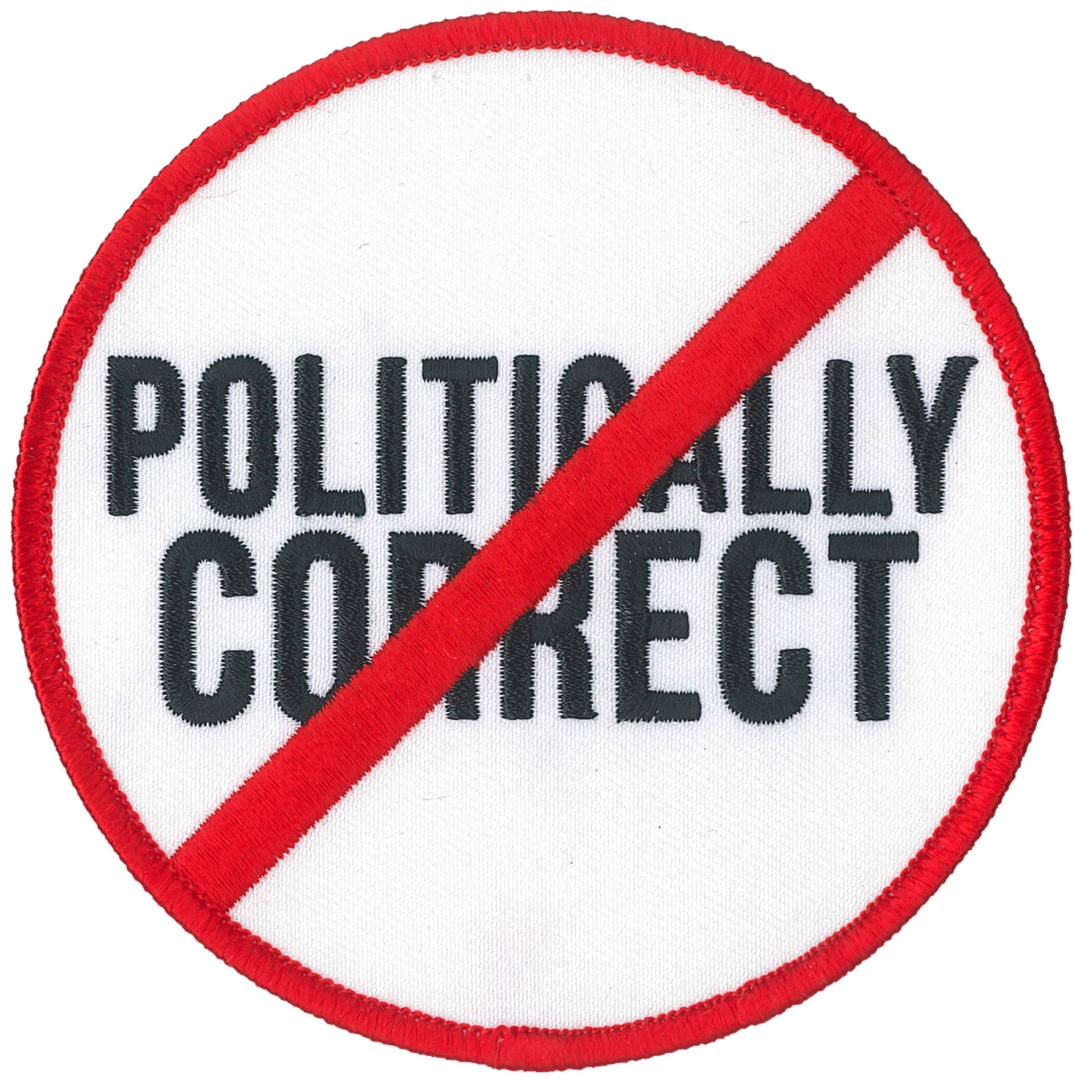 PPL9850 4 x 4 in. Politically Incorrect Patch - Multi Color