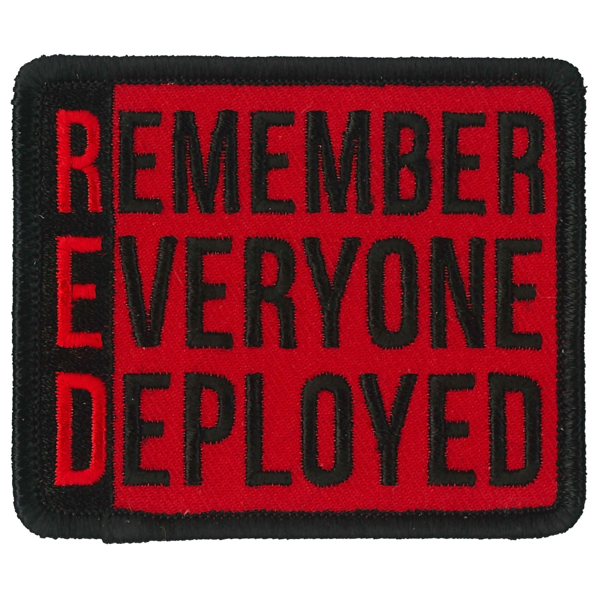 PPL9863 3 x 3 in. Remember Deployed Patch - Multi Color