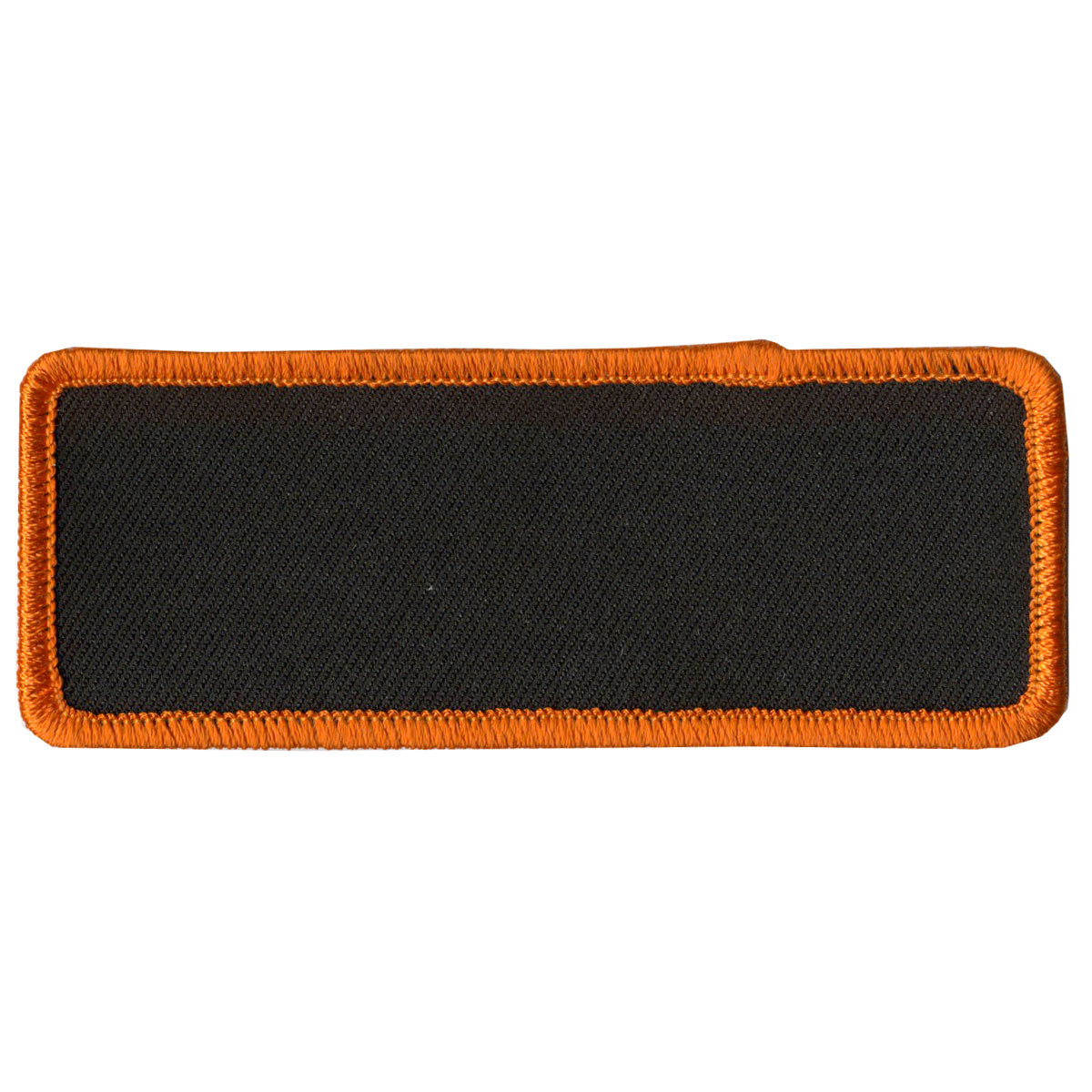 PPP1003 4 x 1.5 in. Blank with Trim Patch - Black & Orange