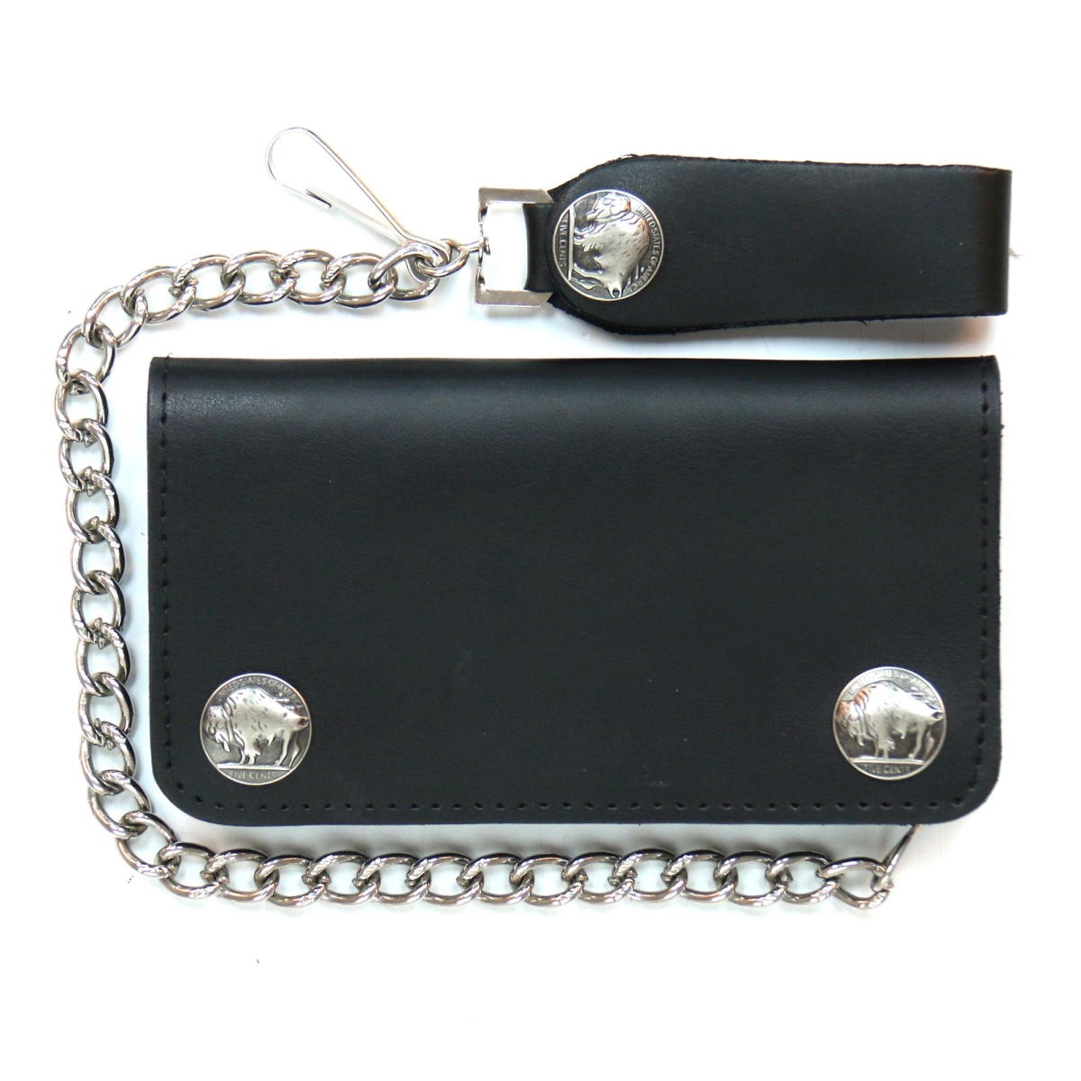 WLC2001 8 in. Bi-Fold Wallet - Black