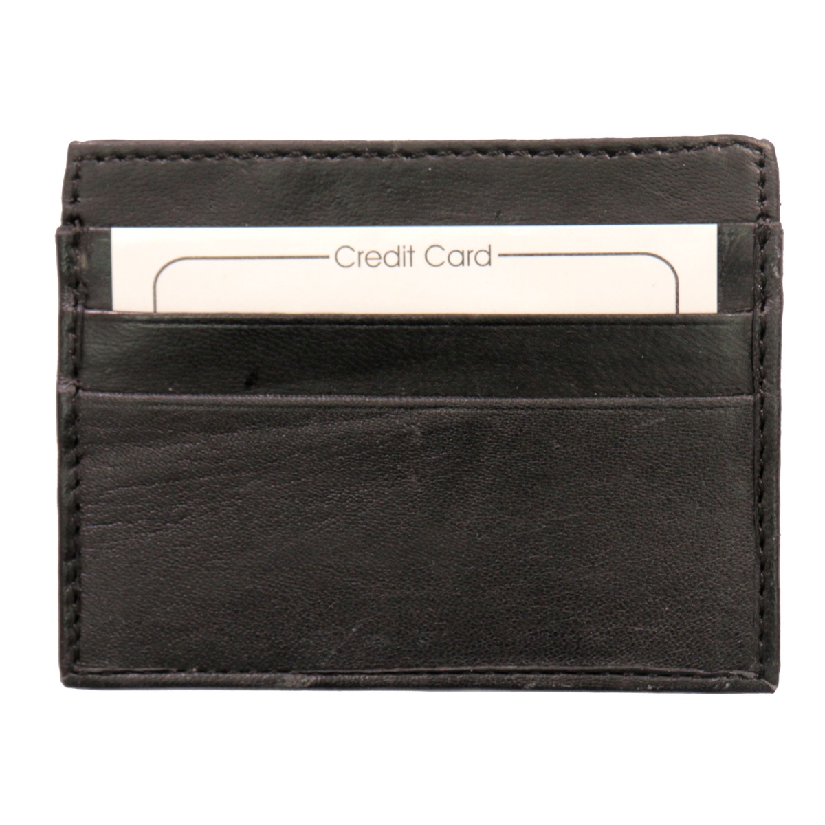 Picture of Hot Leathers WLD1023 Credit Card Holding Wallet - Black