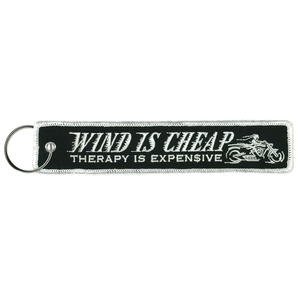 KCH5010 1.25 x 6.2 in. Wind is Cheap Keychain Fob - Multi Color