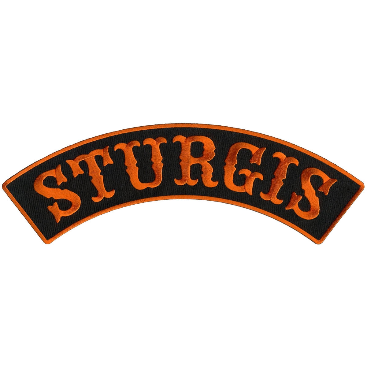 PPM4155 12 x 3 in. Sturgis Top Rocker Patch - Multi Color