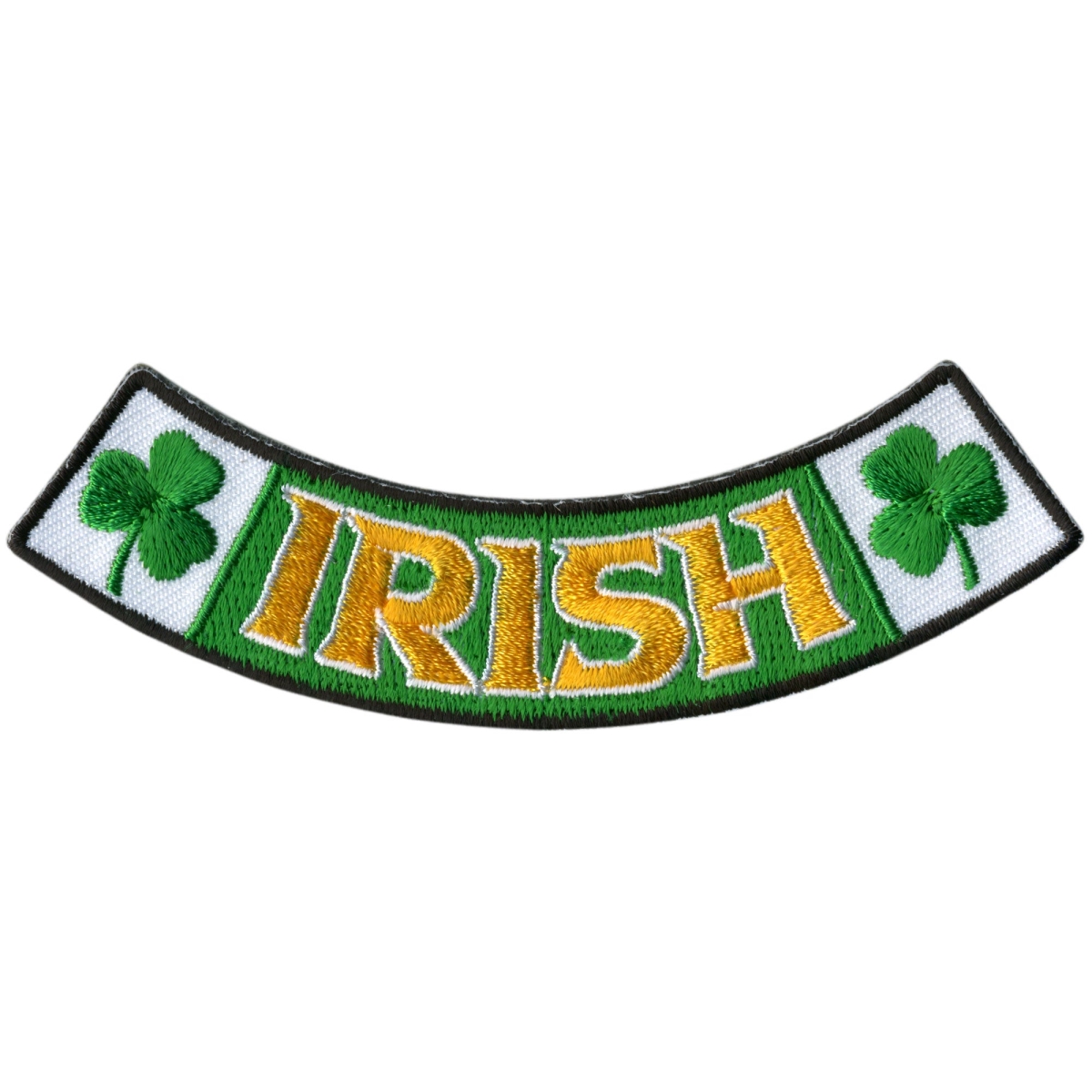 PPM5138 4 x 1 in. Irish Bottom Rocker Patch - Multi Color