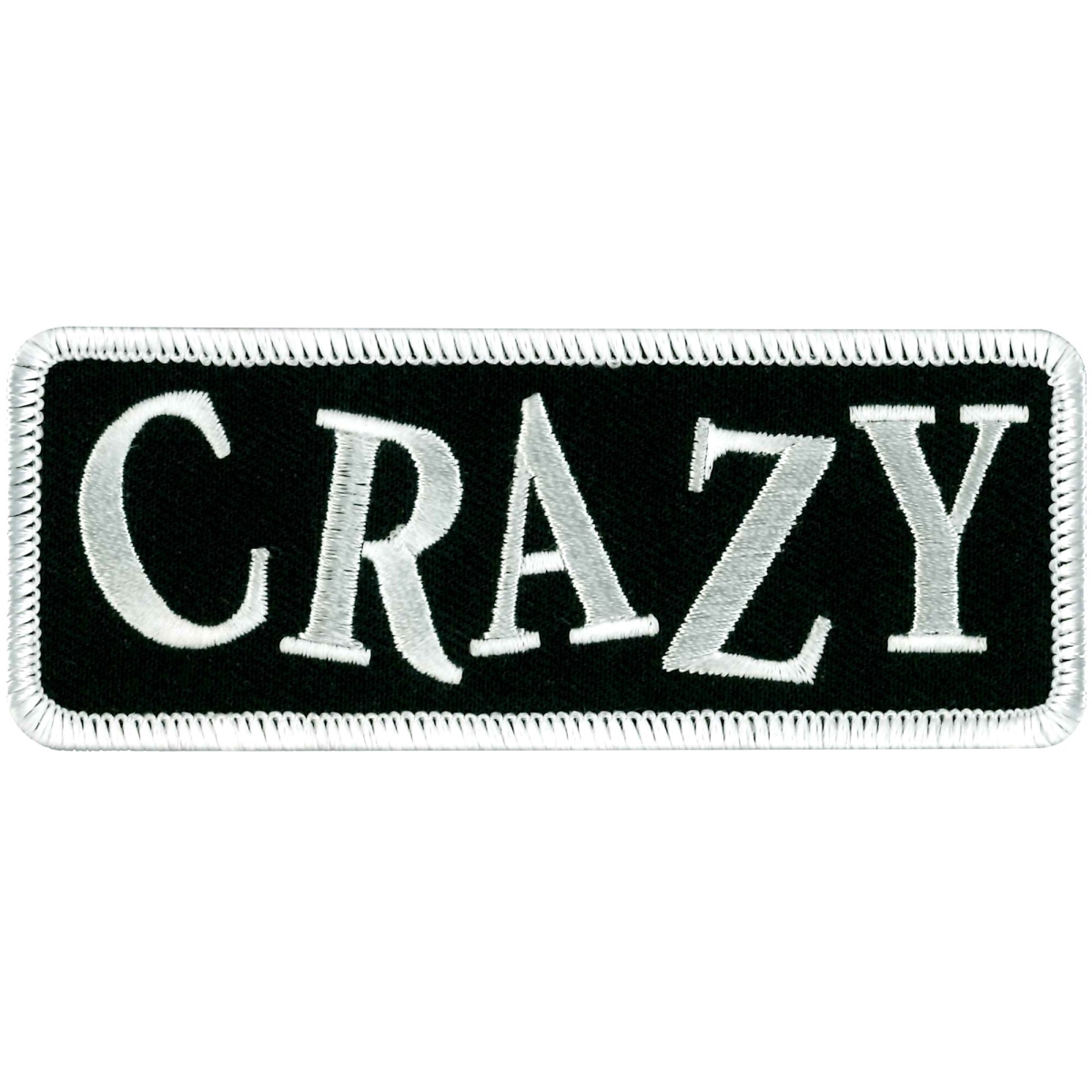 PPL9155 4 x 2 in. Hot Leather Patch - Black & White