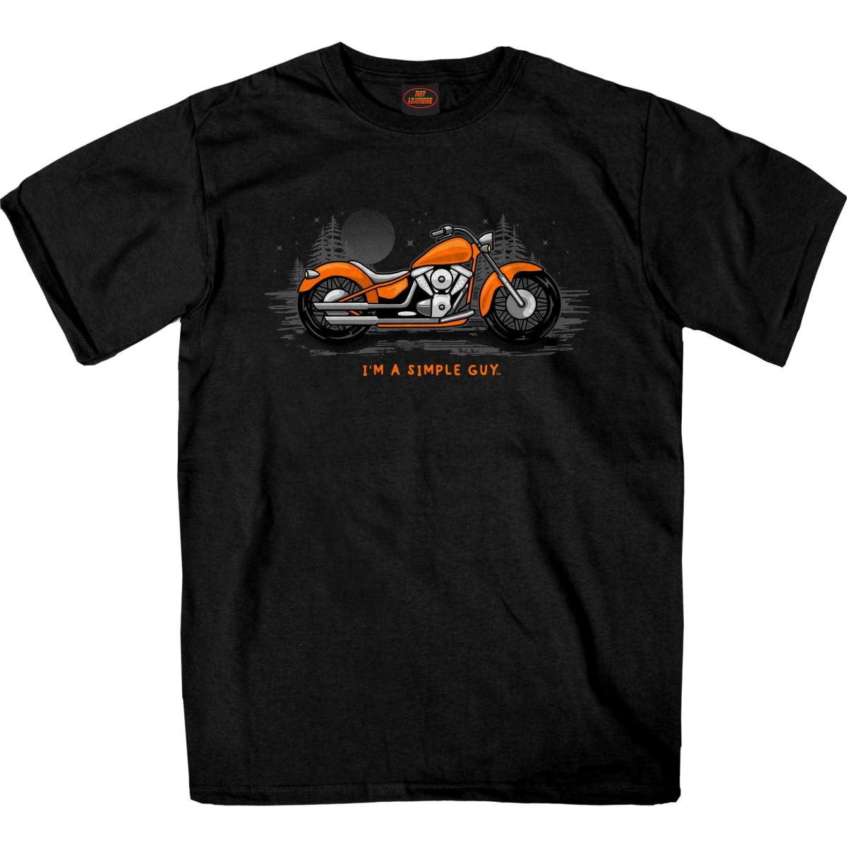 GMS1536 Im A Simple Guy T-Shirt - Black - Medium